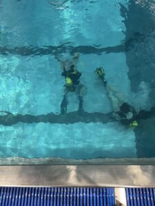 Zajęcia z Nurkowania – ćwiczenia pływalności